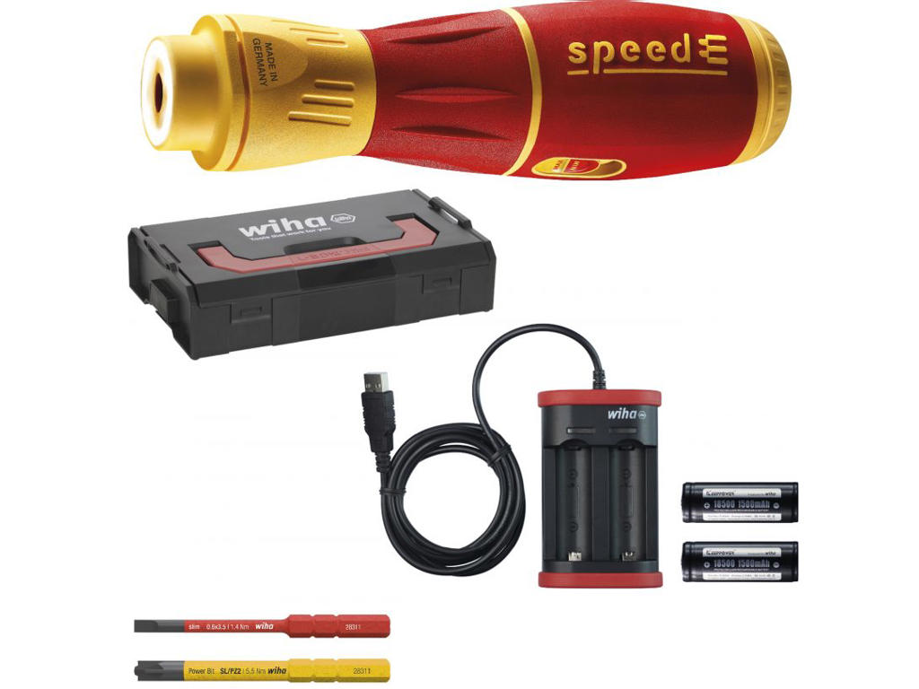 Wiha E-skruetrækker, speedE II electric