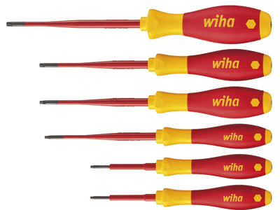 Wiha Skruetrækkersæt SoftFinish Electric slimFix | 6 dele TORX