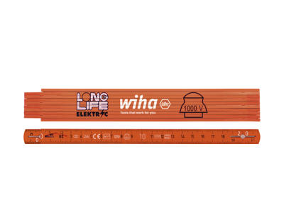 Wiha Longlife Elektrikertommestok 2m