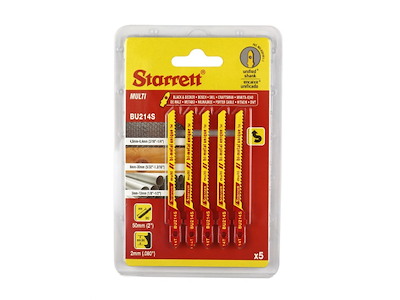Starrett Stiksavklinge Multi til Træ/Metal (rød) 5 stk. pk.