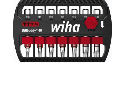 Wiha Bitsæt TY Slagbit Torx, 49 mm | 7 dele