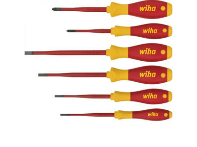Wiha Skruetrækkersæt SoftFinish | 6 dele blandet
