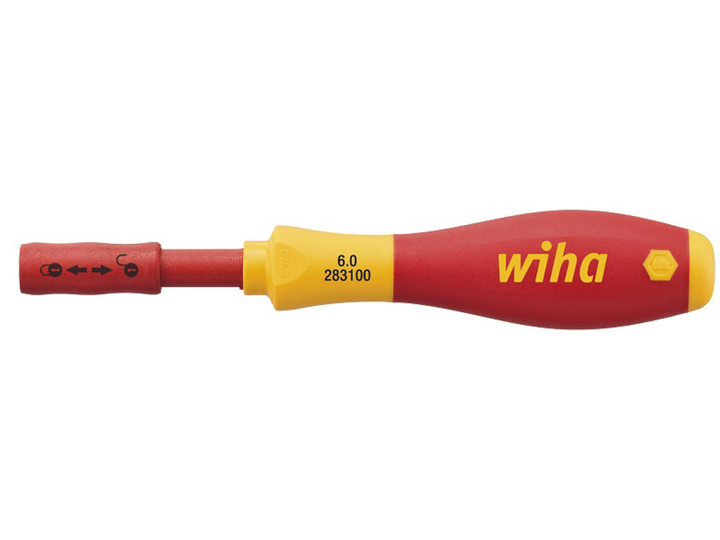 Wiha Skruetrækker m.bitholder SoftFinish electric slimVario
