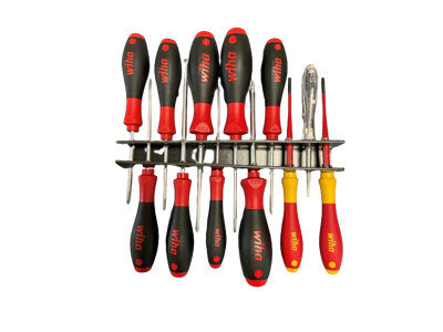 Wiha Skruetrækkersæt KOMBI SoftFinish/1000v slimFix +polsøger | 12 dele