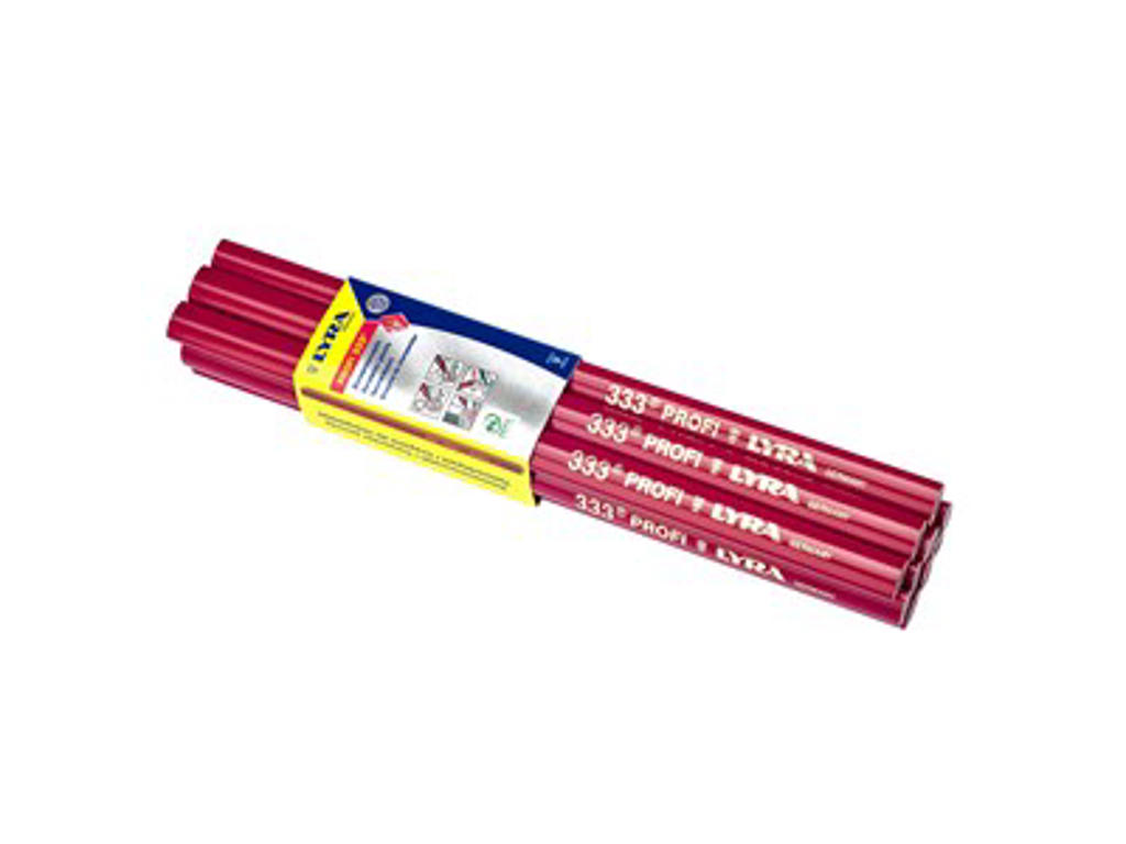 Lyra tømrerblyant (333 HB) 10 stk. pk.