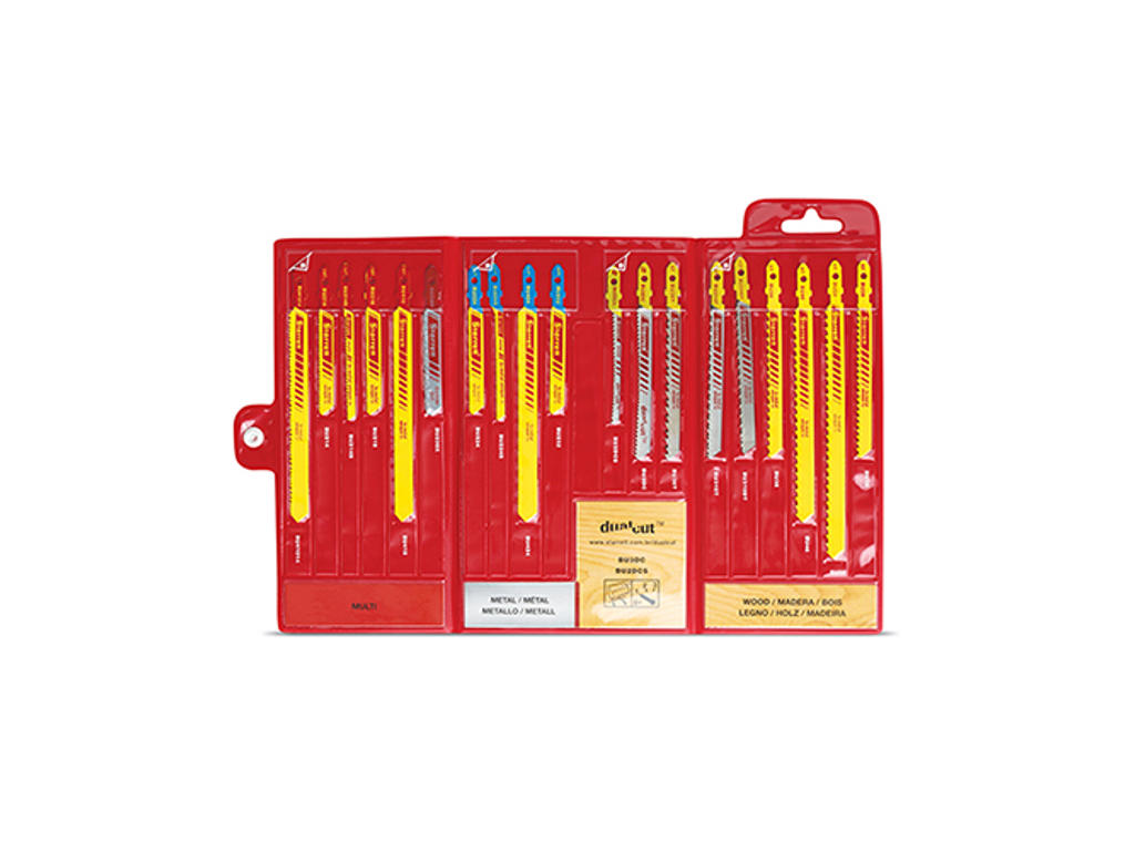 Starrett Stiksavklinge BU4 sæt ass. 19 dele