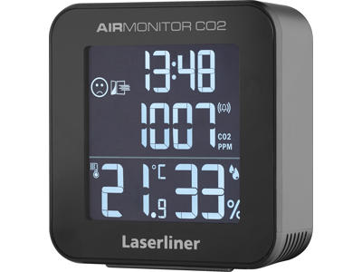 Laserliner Airmonitor CO2, partikelmåleapparat