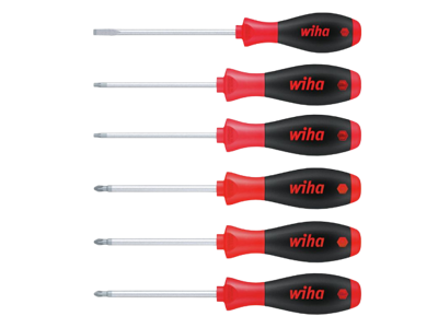 Wiha Skruetrækkersæt SoftFinish 6 dele