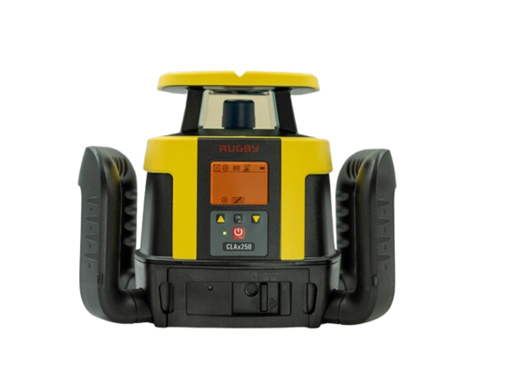 Leica Rugby CLAx250 Manuel 2-faldslaser m. Combo modtager og Li-ion batterier