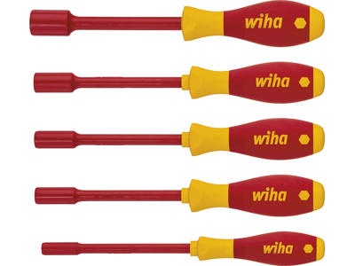 Wiha Skruetrækkersæt SoftFinish electric sekskant-topnøgle /5 dele