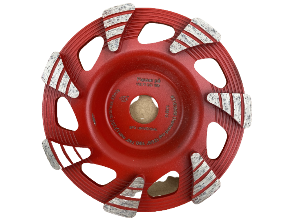 Diatech diamantkopsten trekant segment