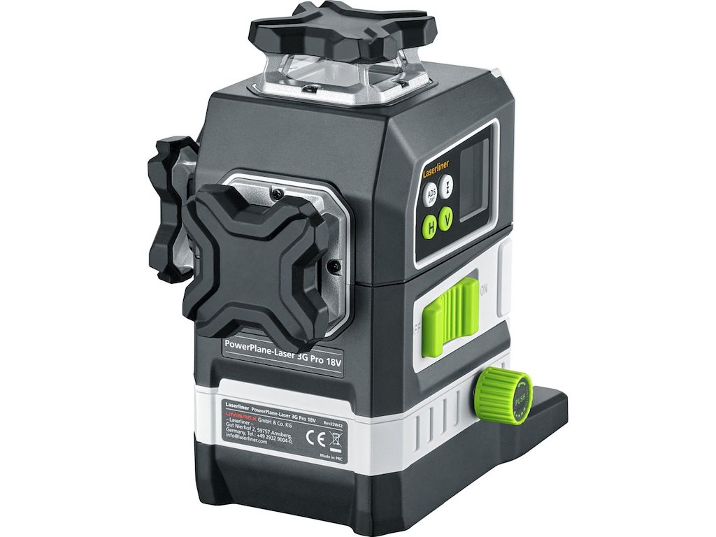 Laserliner PowerPlane-Laser 3G Pro Multi-18V 3x360°