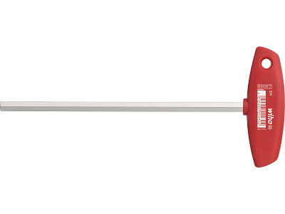 Wiha Stiftnøgle m. tværgreb Glansforniklet sekskant