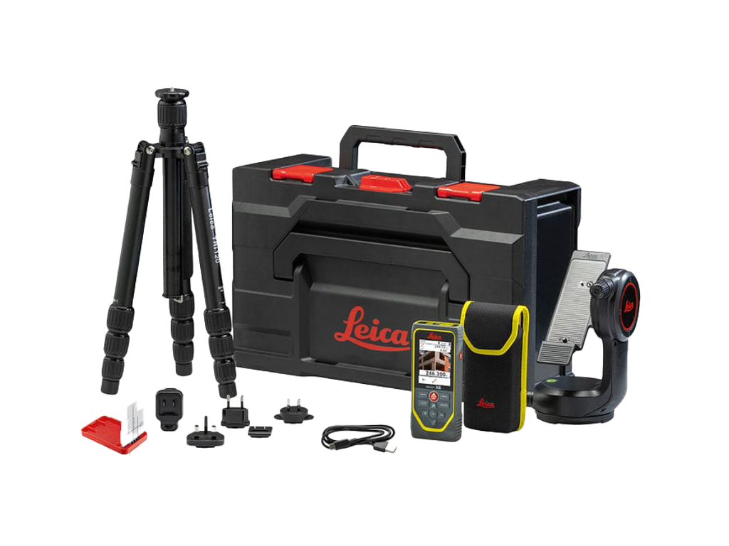 Leica DISTO X6 Afstandsmåler + DST360-X Point to point adapter komplet i kuffert