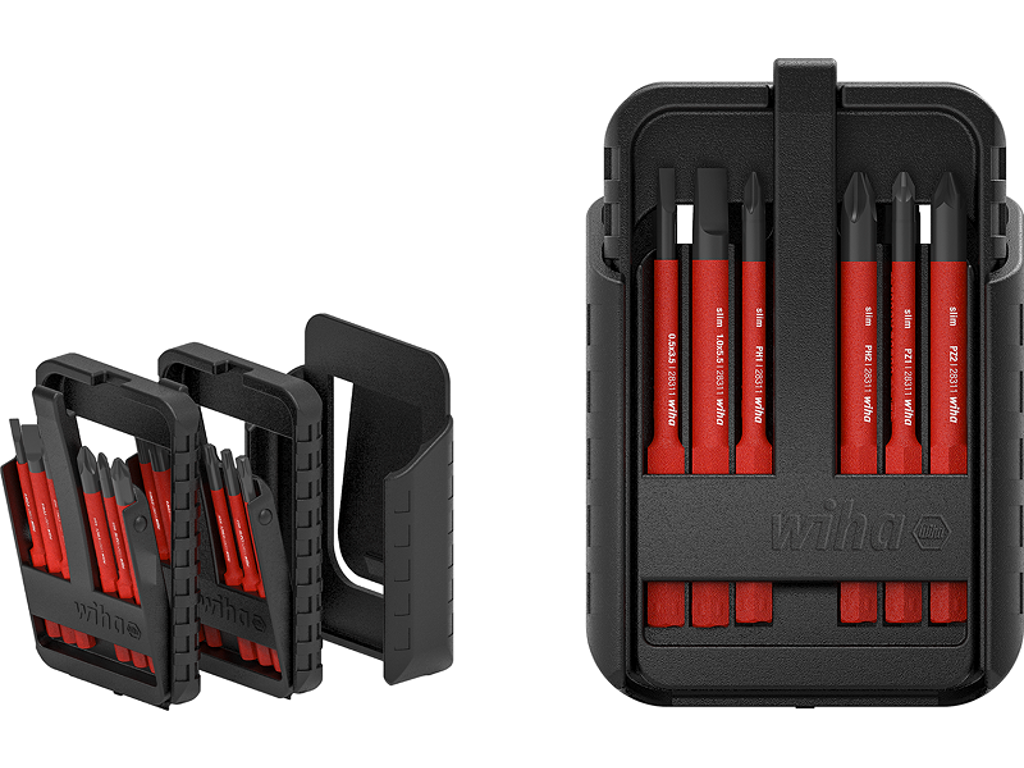 Wiha Bitsæt slimBit electric - 12 dele