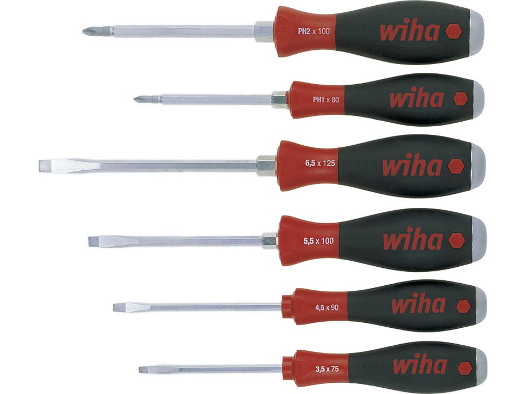 Wiha Skruetrækkersæt SoftFinish /6 dele
