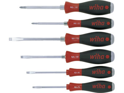 Wiha Skruetrækkersæt SoftFinish /6 dele