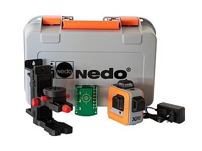 Nedo X-Liner krydslaser 3D grøn