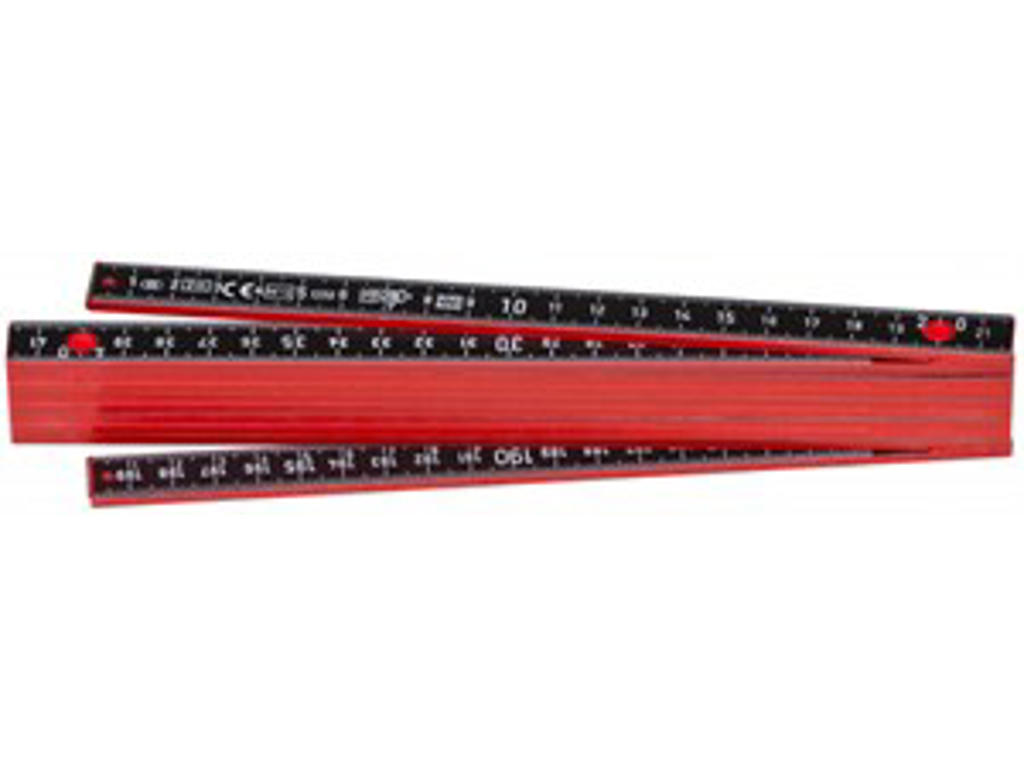 Buchs glasfibertommestok - sort/rød