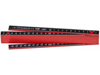 Buchs glasfibertommestok - sort/rød