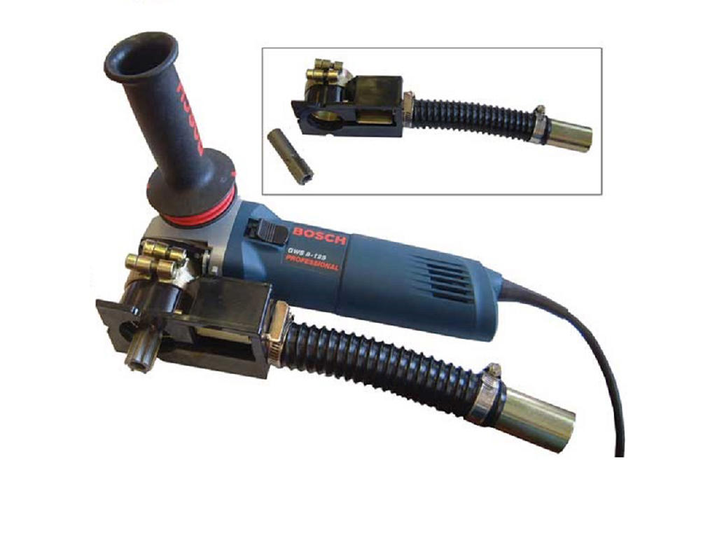 Diatech Kanalfræsersål m/flexslange