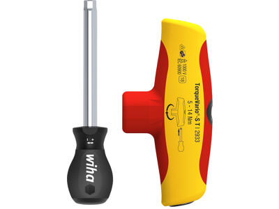 Wiha Momentskruetækker m.Tværgreb TorqueVario ST electric, m.indstillingsværktøj