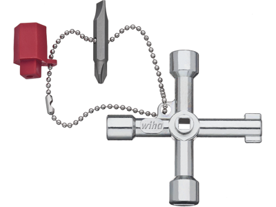 Wiha Korsformet elskabsnøgle