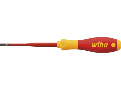 Wiha Skruetrækker SoftFinish Electric SlimFix Ligekærv