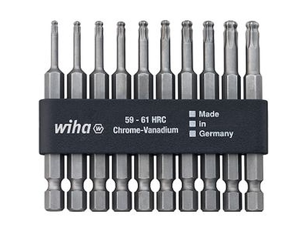 Wiha Bitsæt Profesional Torx m. kuglehoved