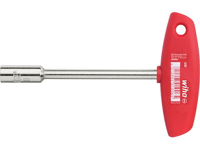 Wiha Topnøgle m. Tværgreb Firkant Glansforniklet